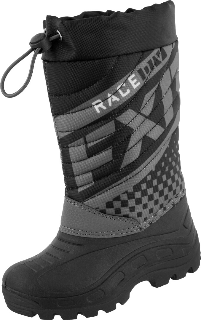 FXR Boost waterproof Youth Snowmobile Boots black/anthracite 33 Figure 1