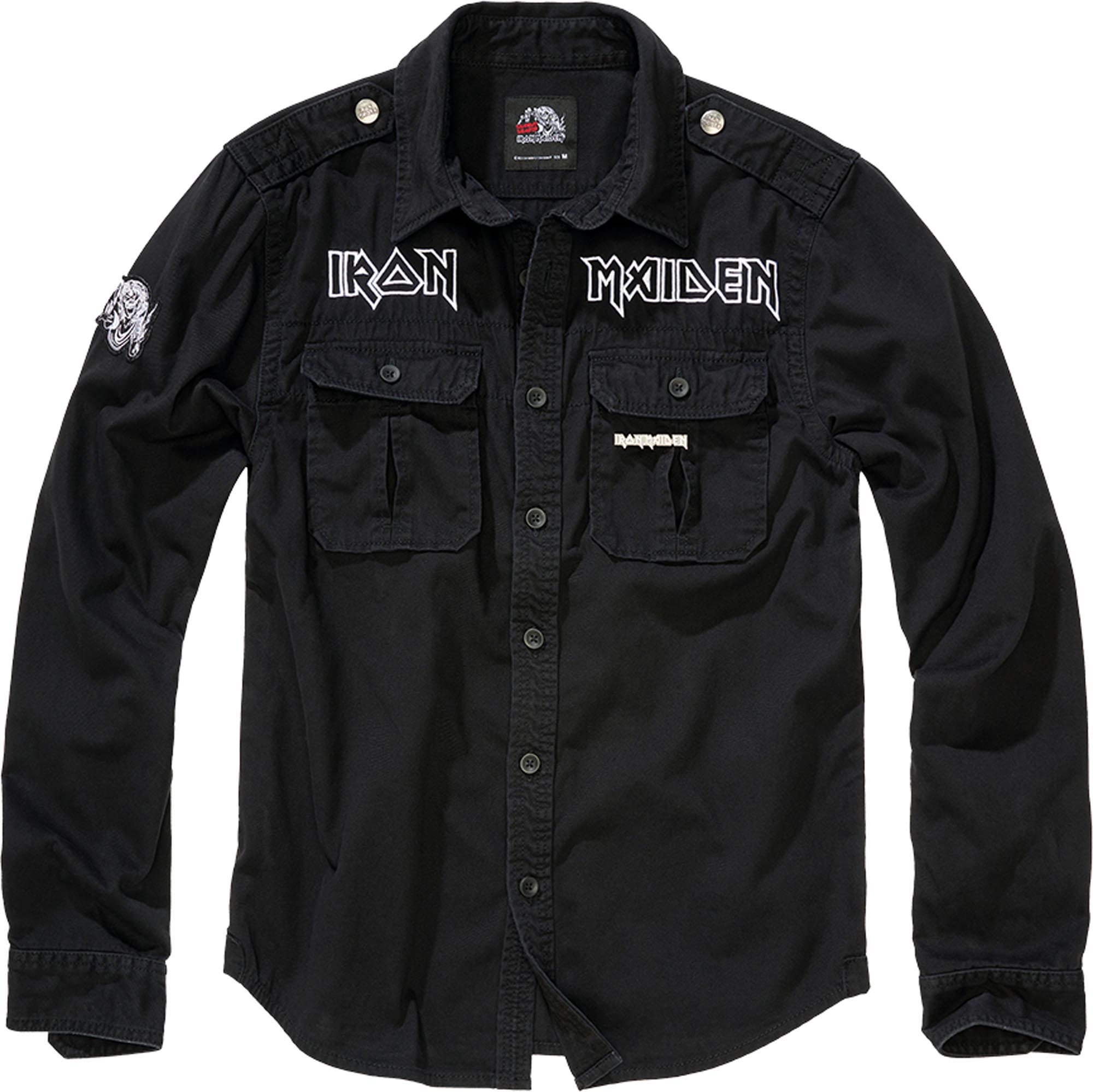 Brandit Iron Maiden Vintage Eddy Chemise M Figure 1