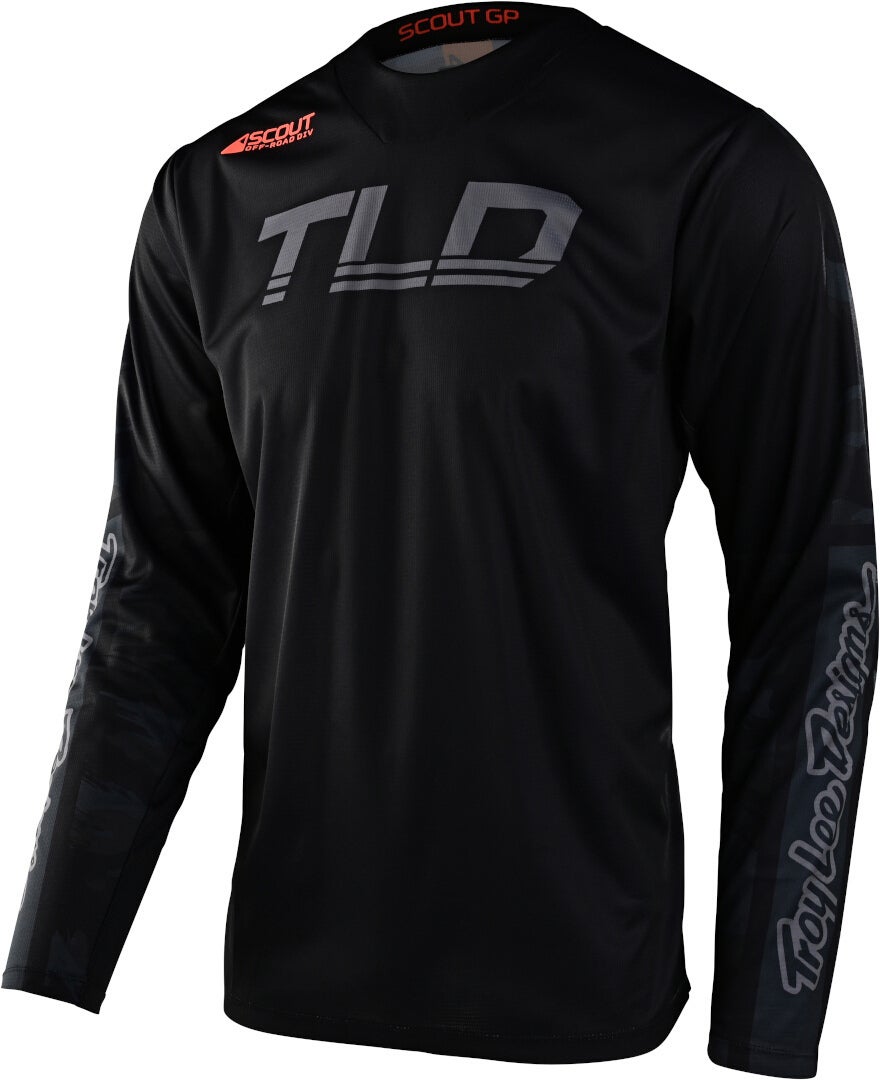 Troy Lee Designs Scout GP Recon Brushed Camo Motocross Jersey L Abbildung 1