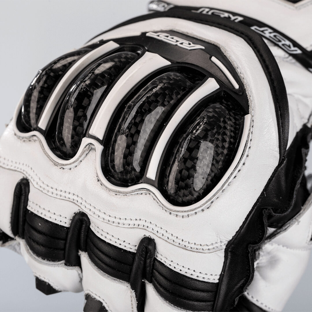 RST Tractech Evo 4 Motorradhandschuhe weiß/schwarz XL Abbildung 5