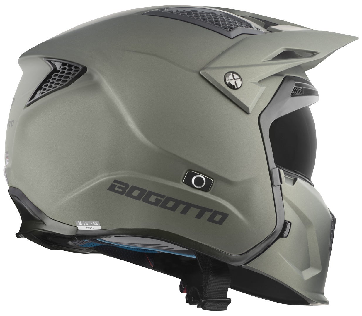 Bogotto Radic 22.06 Casque Green matt S Figure 8