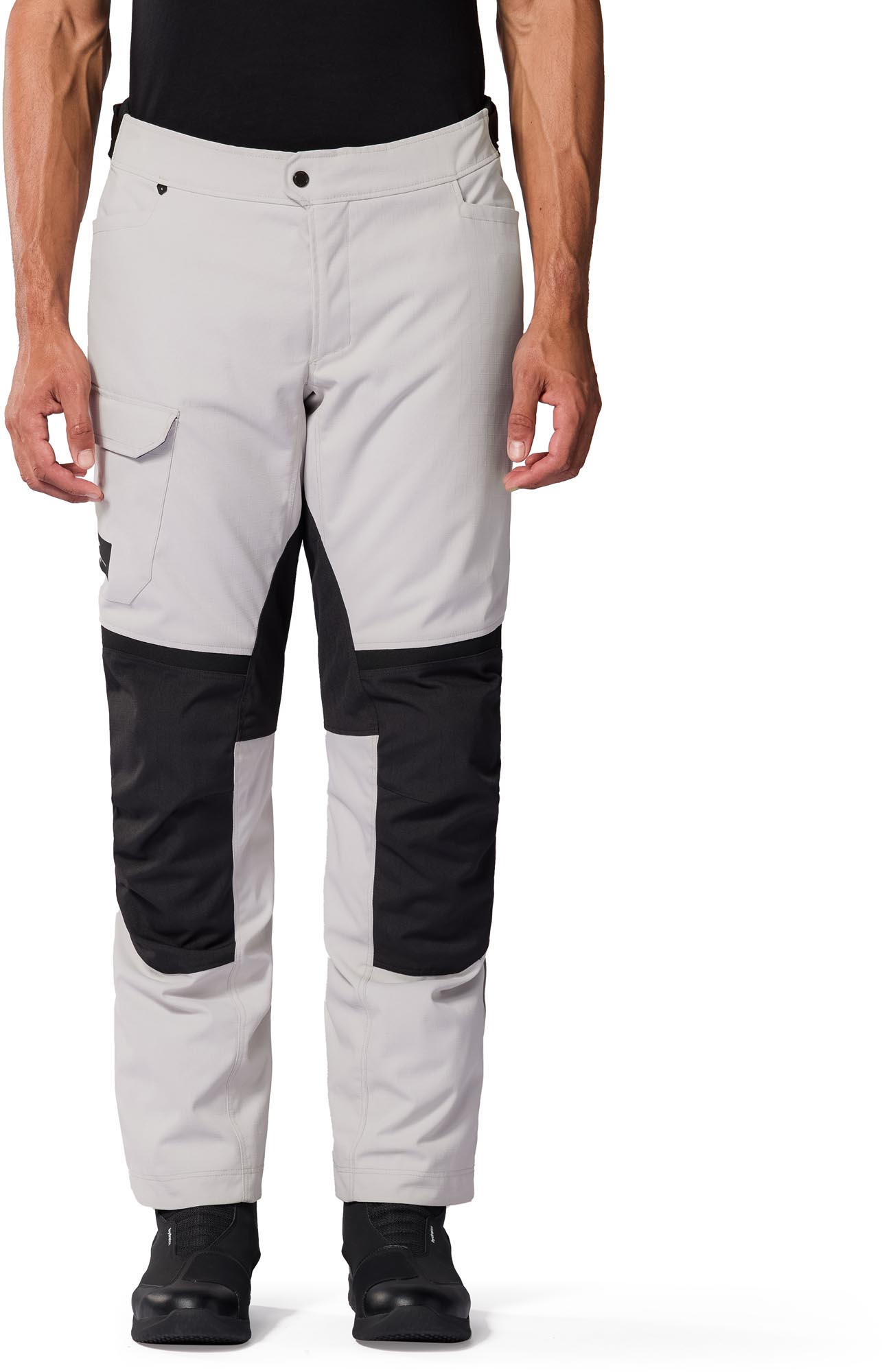 Revit Convergent H2O waterproof Motorcycle Textile Pants silver/black Long L Figure 3