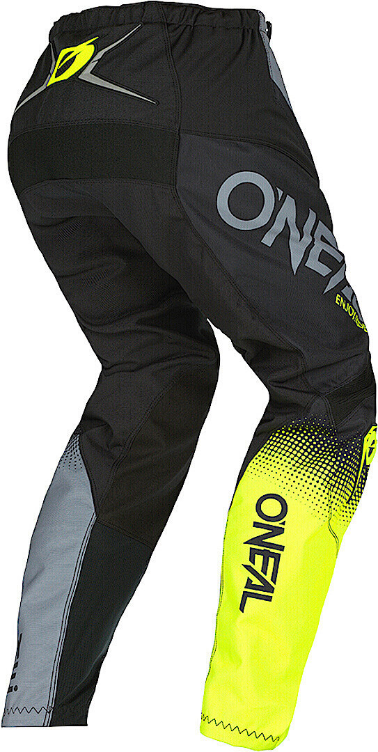 Oneal Element Racewear V.22 Motorcross broek Zwart/Geel 32 Figuur 2
