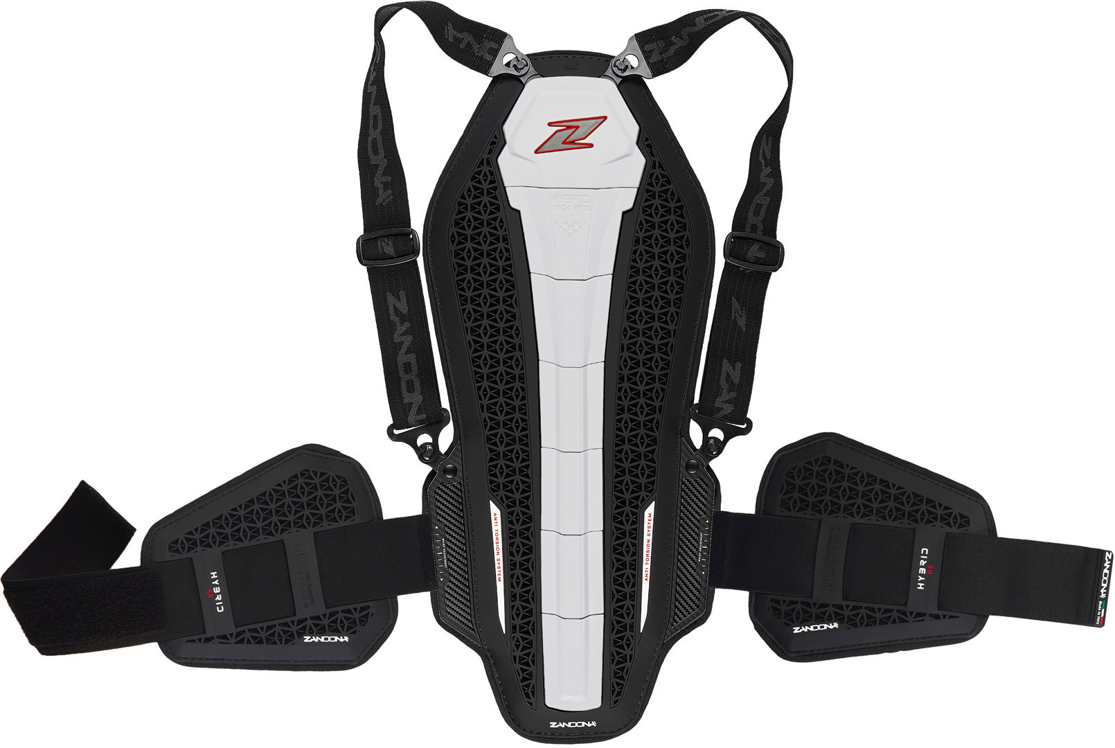 Zandona Hybrid Back Pro RS X7 Protector de spate alb/negru Figura 1