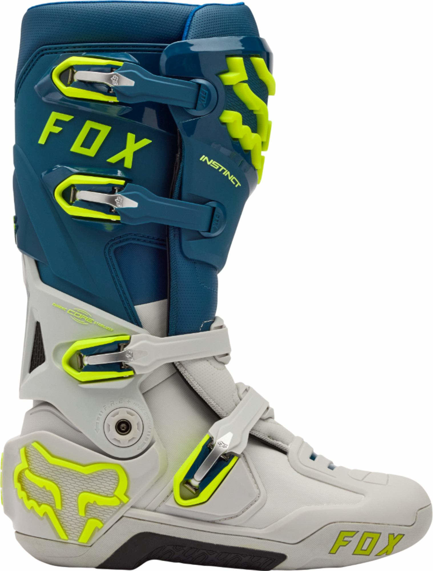 FOX Instinct Motorcross laarzen grijs/blauw 12 Figuur 2