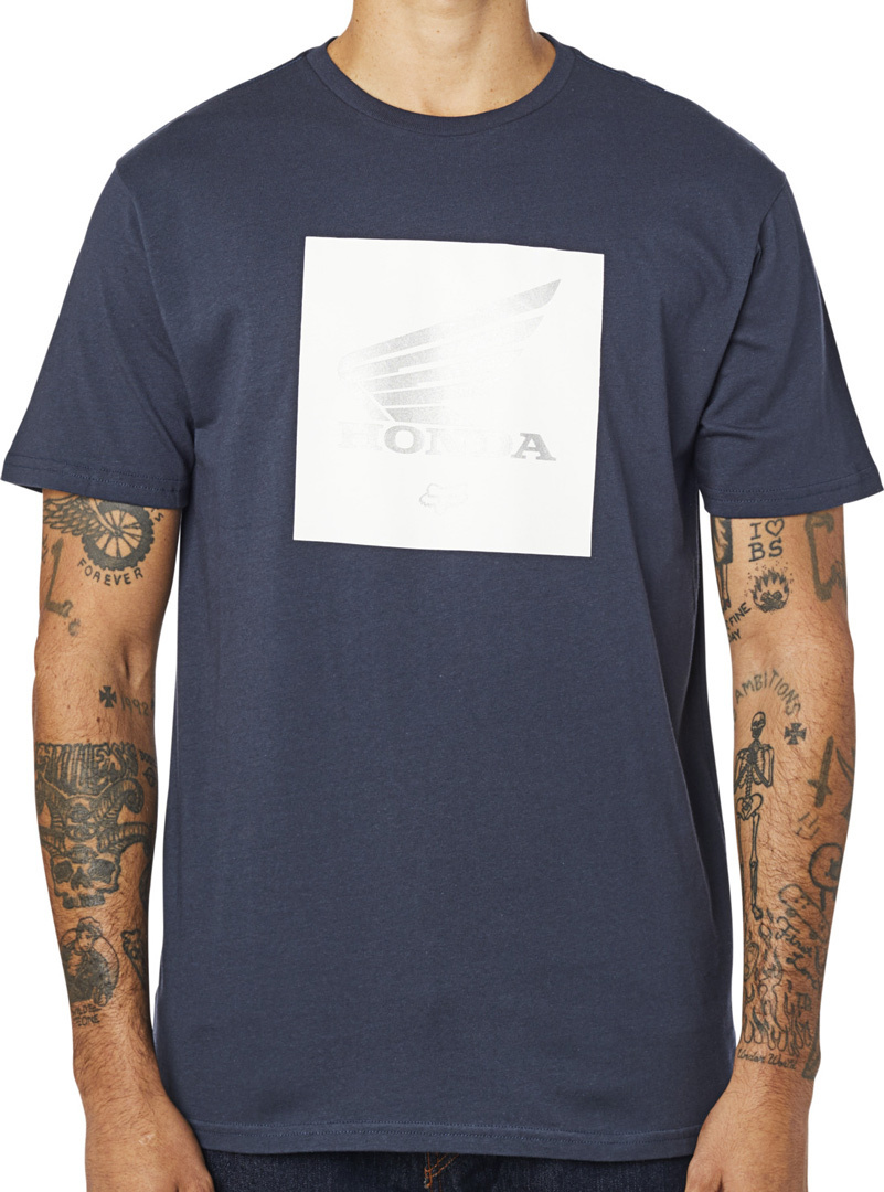 FOX Honda Premium Update T-Shirt bleu L Figure 4