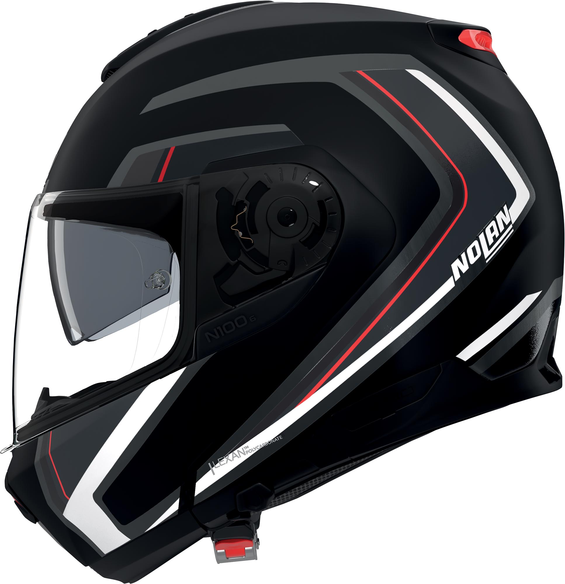 Side view of Nolan N100-6 Radiante Helmet