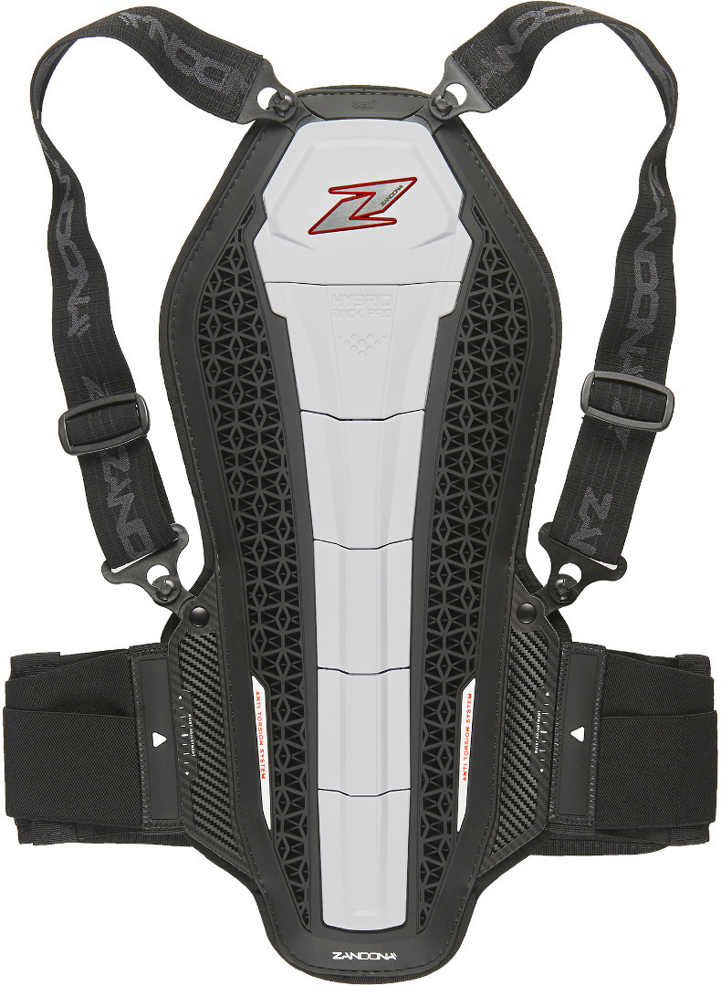 Zandona Hybrid Back Pro X6 Back Protector white S Figure 1