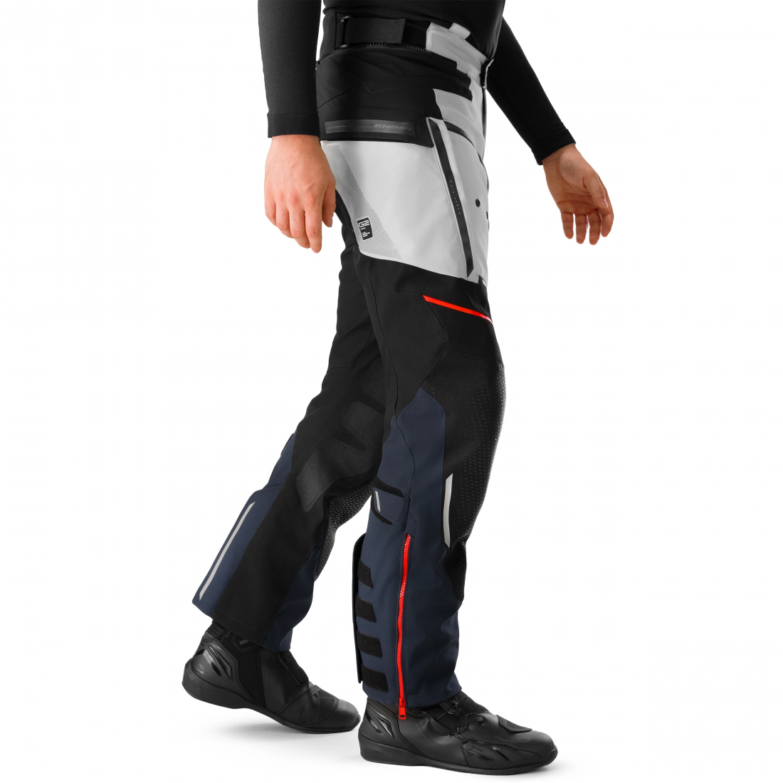 SHIMA Hero 3.0 Pantaloni tessili per motociclette grigio/blu M Figura 6