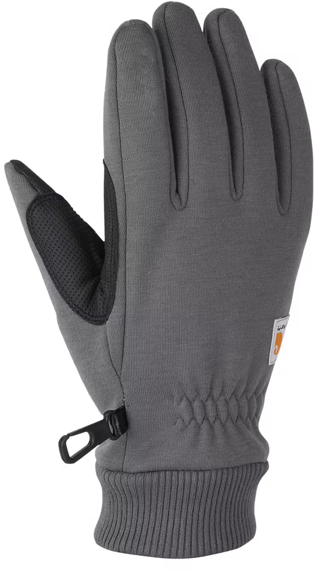 Carhartt Wind Fighter Touchscreen Luvas de Fleece cinza S Figura 1