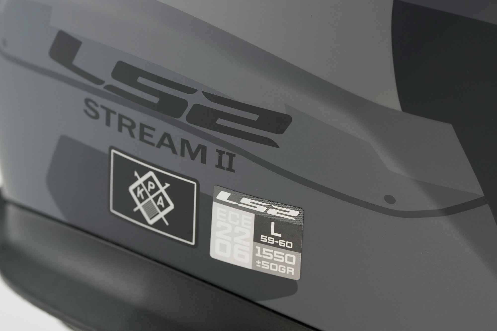 LS2 FF808 Stream II Shadow Helm S (55/56) Figuur 9
