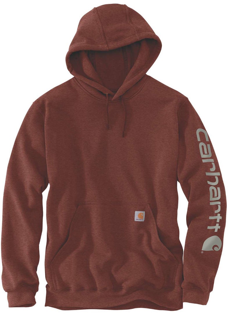 Carhartt Iconic K288 Logo 卫衣 桃花心木 XS 图1