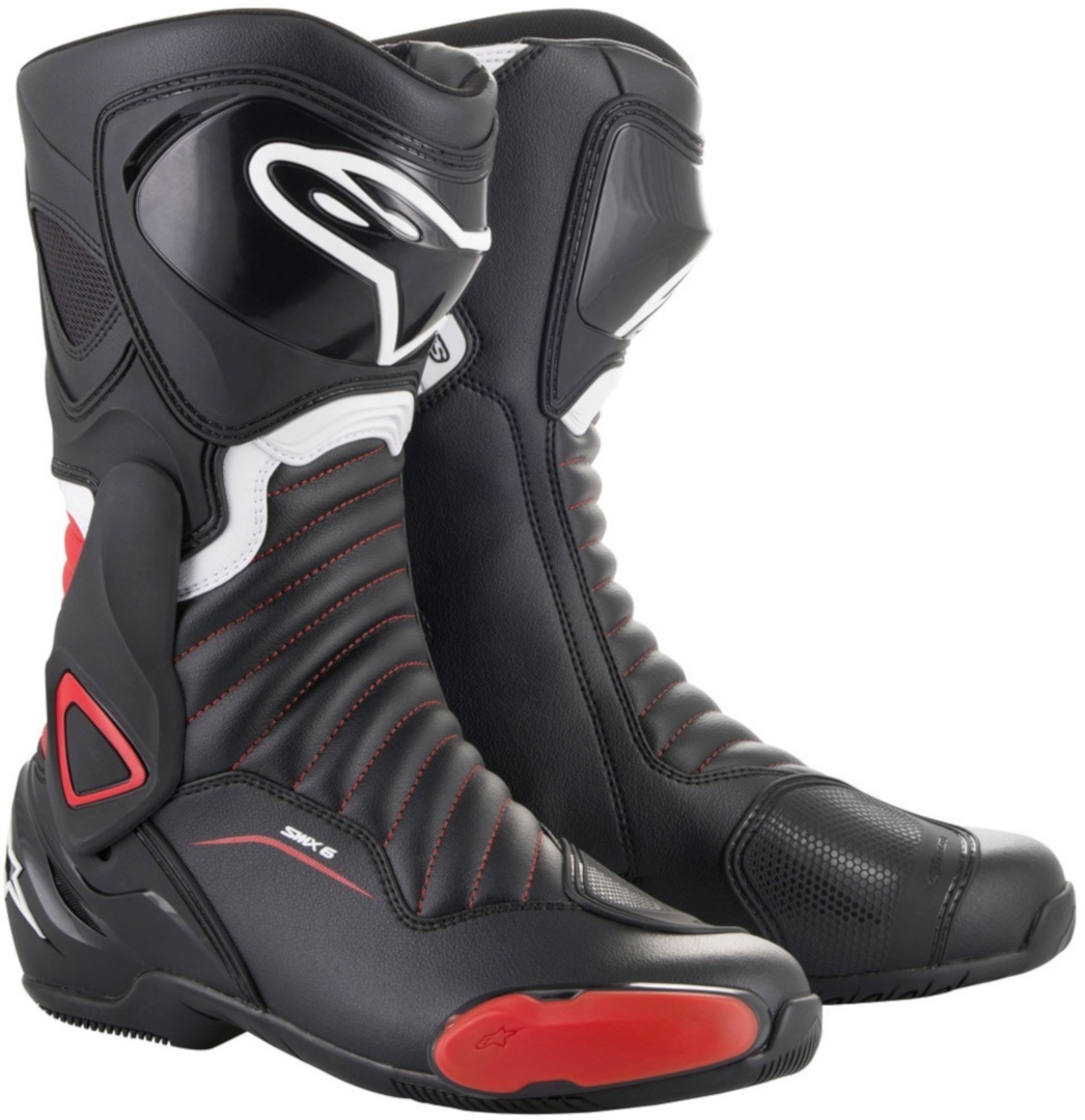 Alpinestars SMX-6 V2 Botas de moto negro/rojo 48 Figura 1