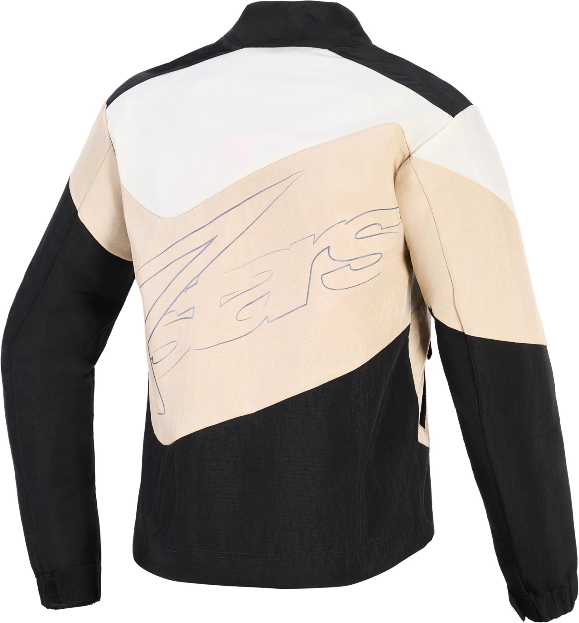 Alpinestars Stella Moshell Damen Motorrad Textiljacke schwarz/weiß/beige 2XL Abbildung 2