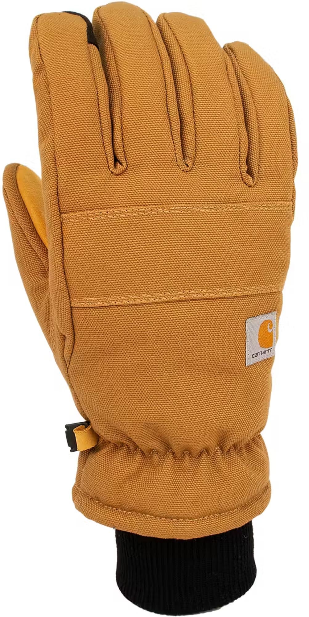 Carhartt Insulated Duck Knit Cuff Touchscreen Handsker brun L Figur 1