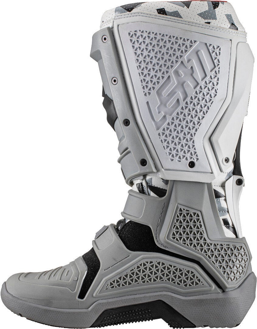 Leatt Moto 5.5 Flexlock Enduro Motokrosové boty šedá/bílá/černá 45,5 Obrázek 7