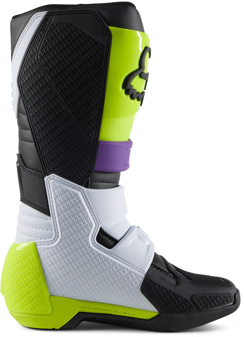FOX Comp Stivali motocross viola/giallo/nero 14 Figura 7