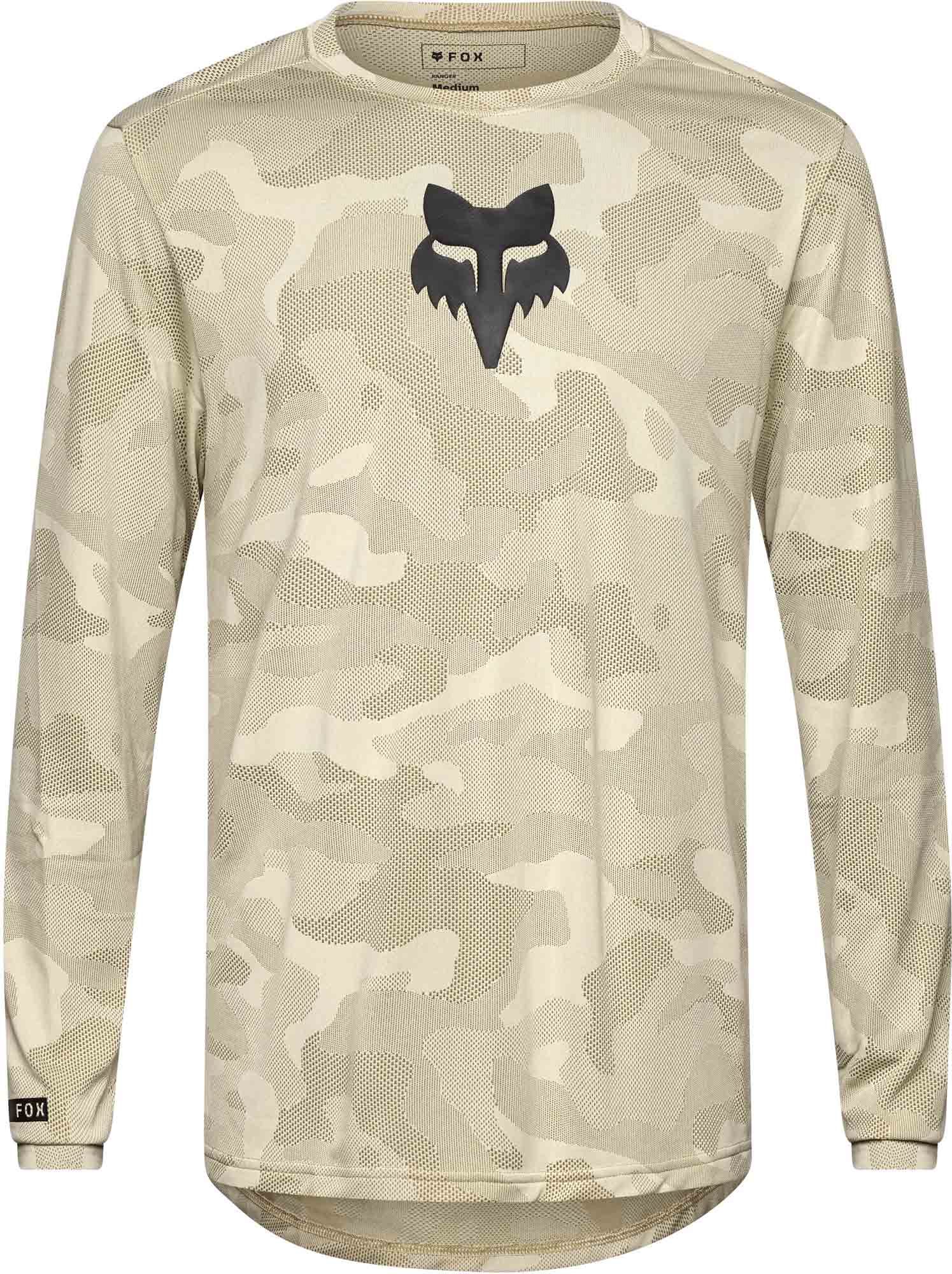 FOX Ranger TruDri Bicycle Jersey Sand S Figure 1