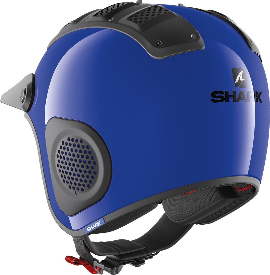 Shark ATV-Drak Blank Casco off-Road blu L (59/60) Figura 2