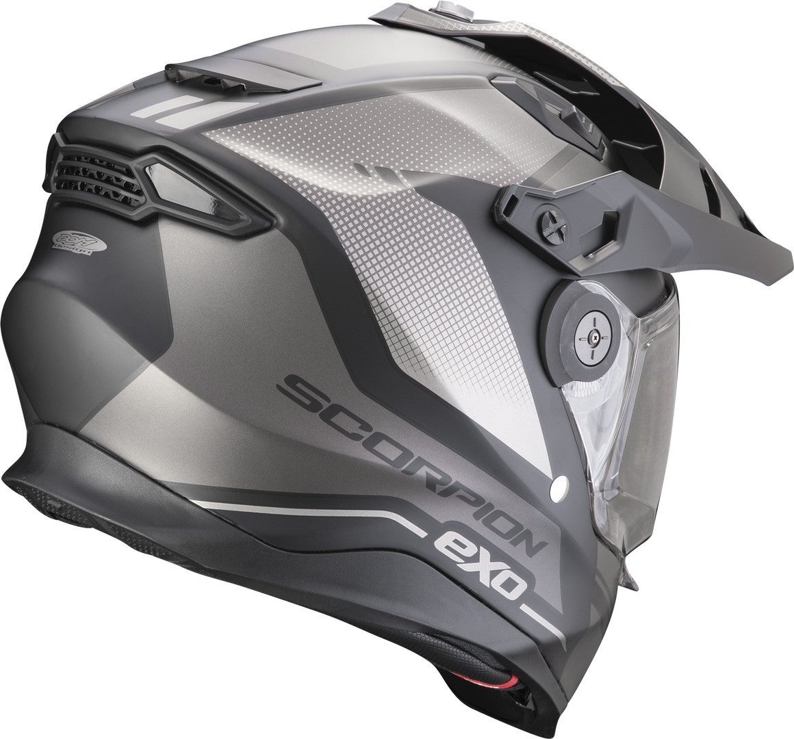 Scorpion ADF-9000 Air Trail Motocross hjelm sort mat/grå S (55/56) Figur 2