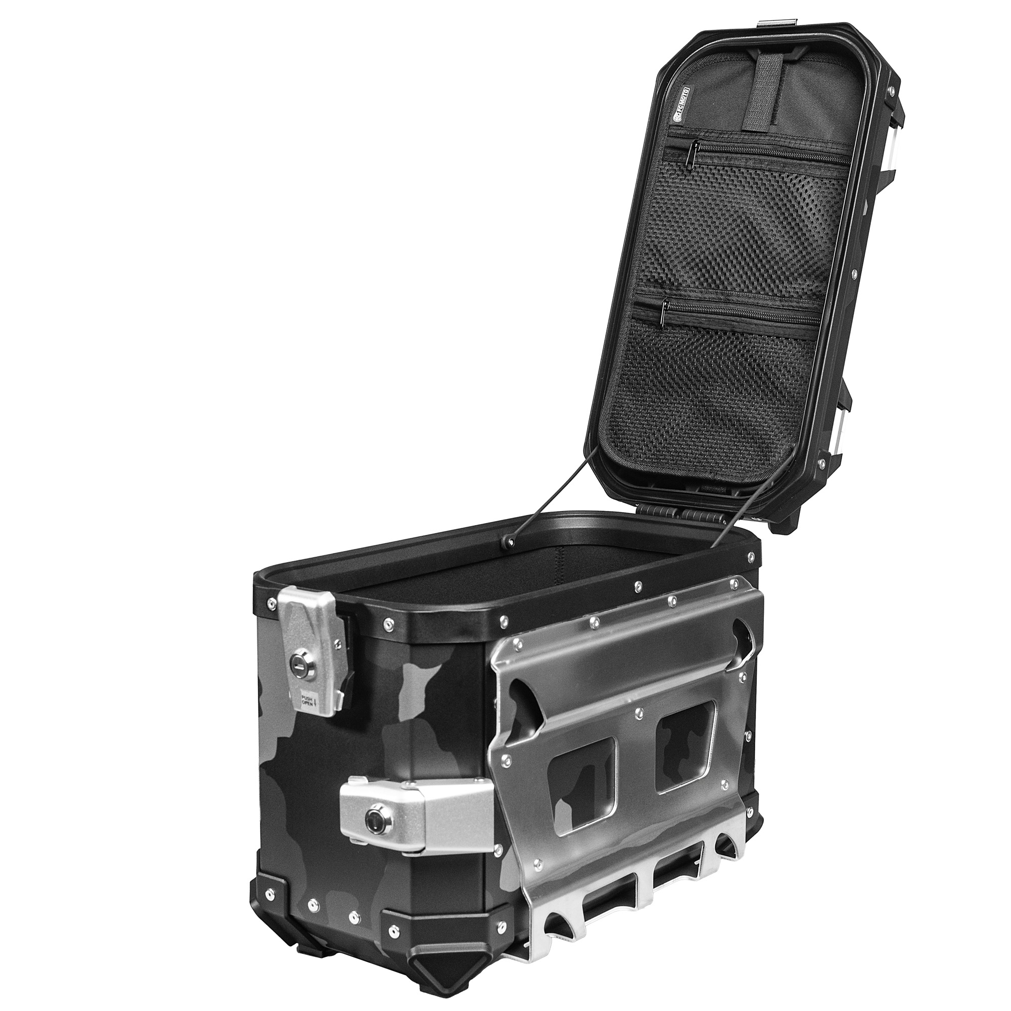 FC-Moto Terreno EVO Camo 28 L Alu Cutia laterală Camuflaj negru Legături Figura 7