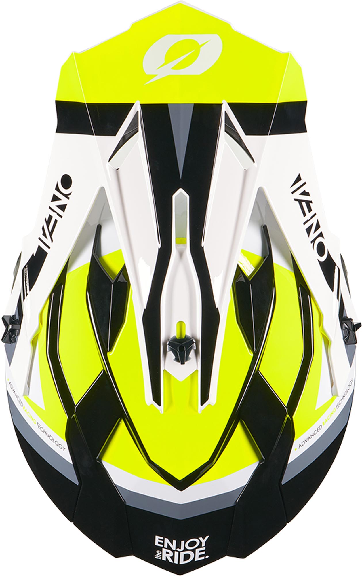 Oneal 2SRS Zento Casco da motocross bianco/nero/verde XL (61/62) Figura 4