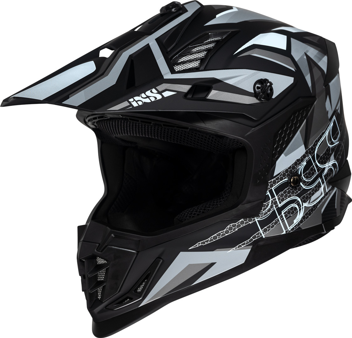 IXS iXS363 2.0 Motokrosová přilba černý/šedý/bílý S (55/56) Obrázek 1