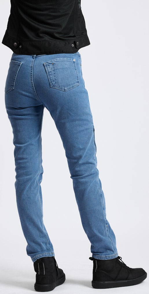 Ixon Dany Jeans moto donna blu 29/30 Figura 7