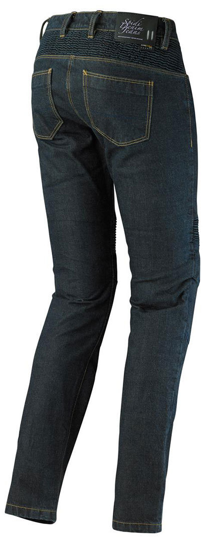 Spidi J&Racing Dame Motorcykel Jeans sort/blå 30 Figur 2