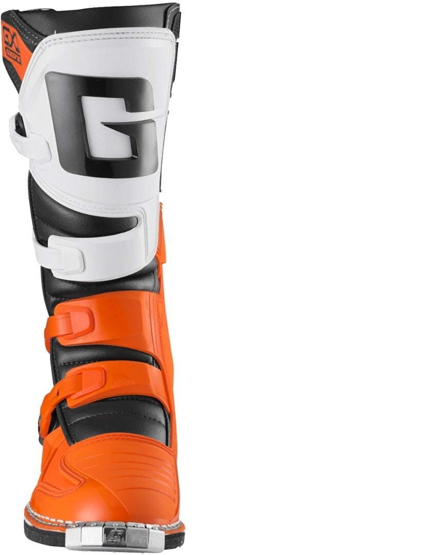 Gaerne GX-1 Goodyear Botas de motocross Laranja/Branco 45 Figura 8