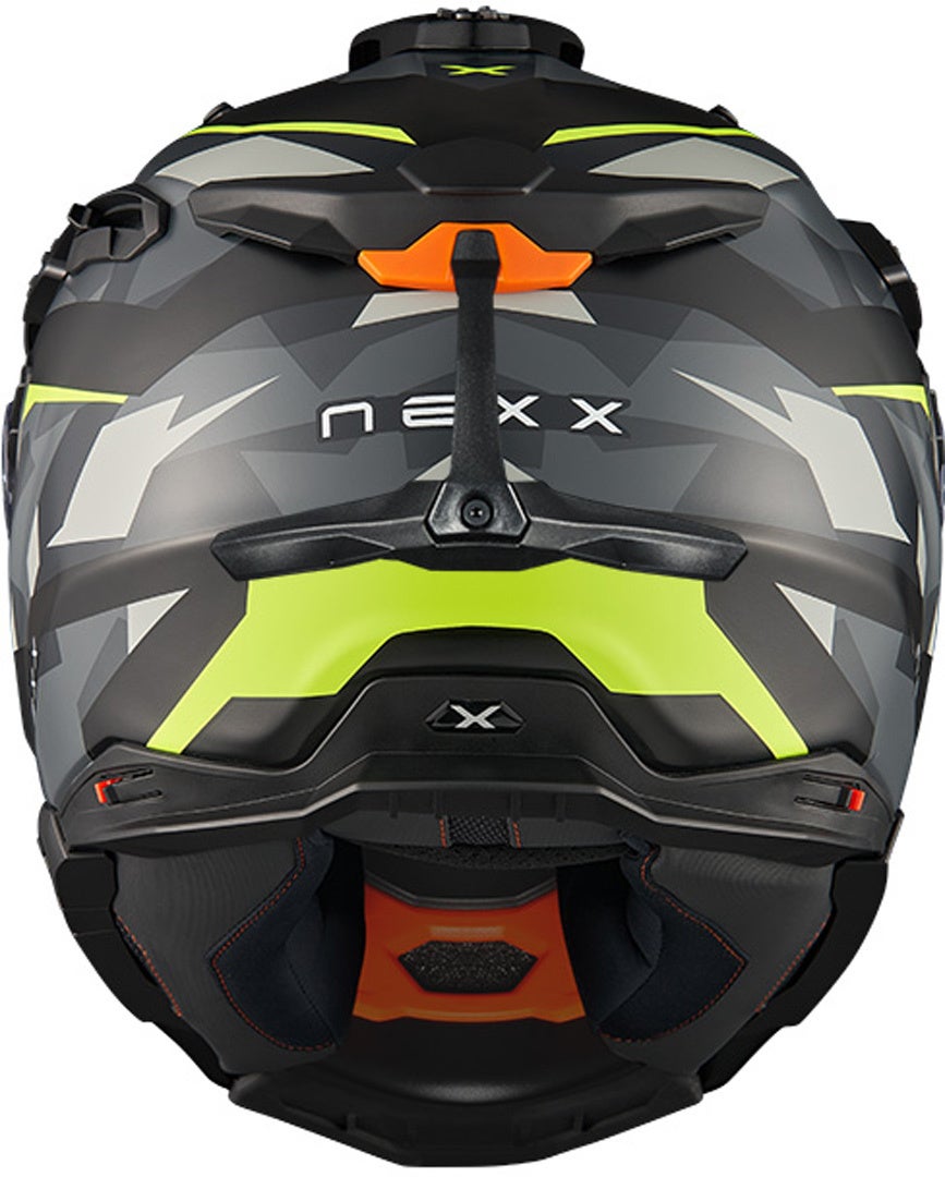 Nexx X.WED 3 Trailmania Motocross Helm grau/gelb XXL (63/64) Abbildung 3