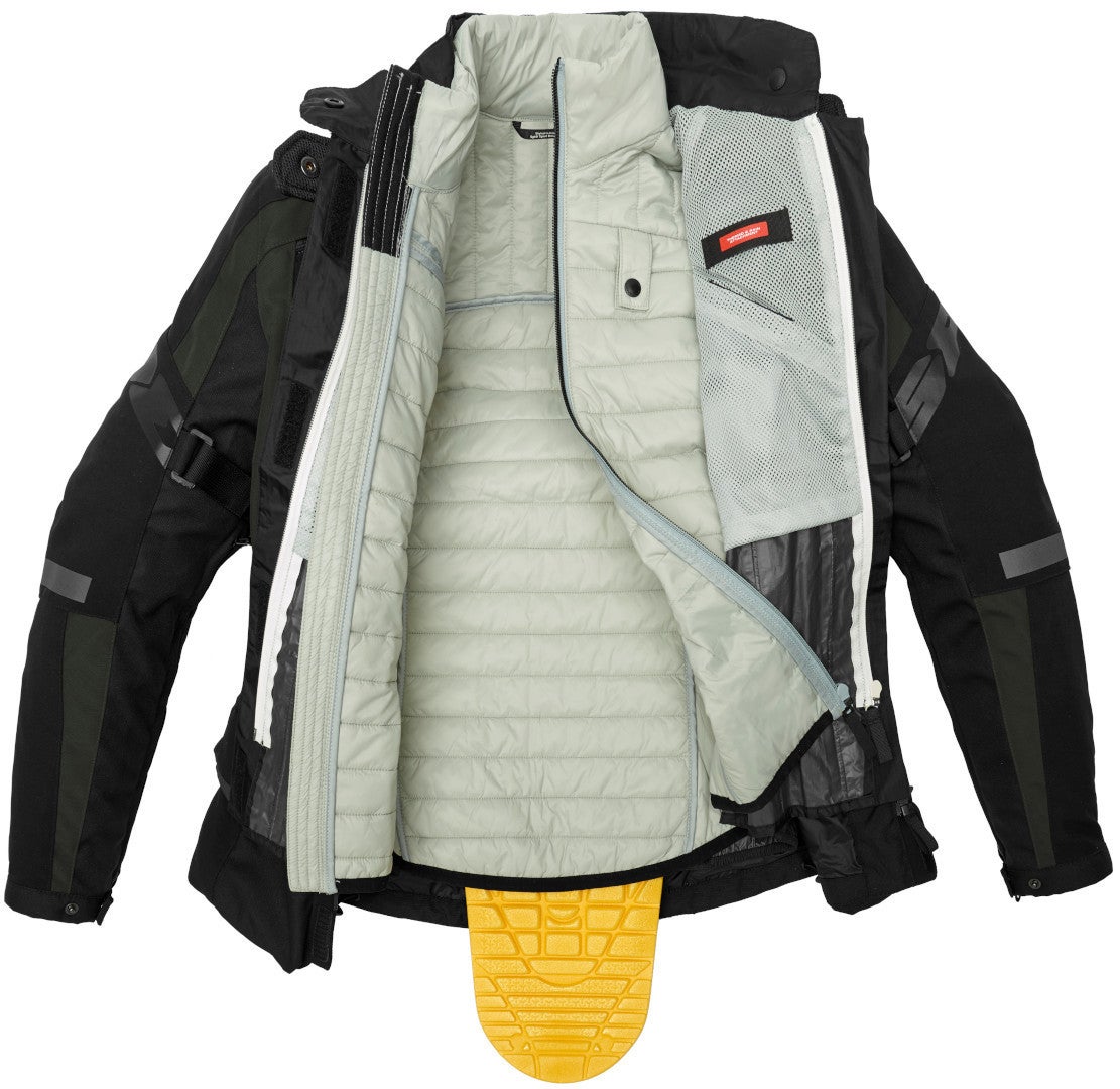 Spidi 4 Season Evo H2Out Damen Motorrad Textiljacke schwarz/grün XL Abbildung 5