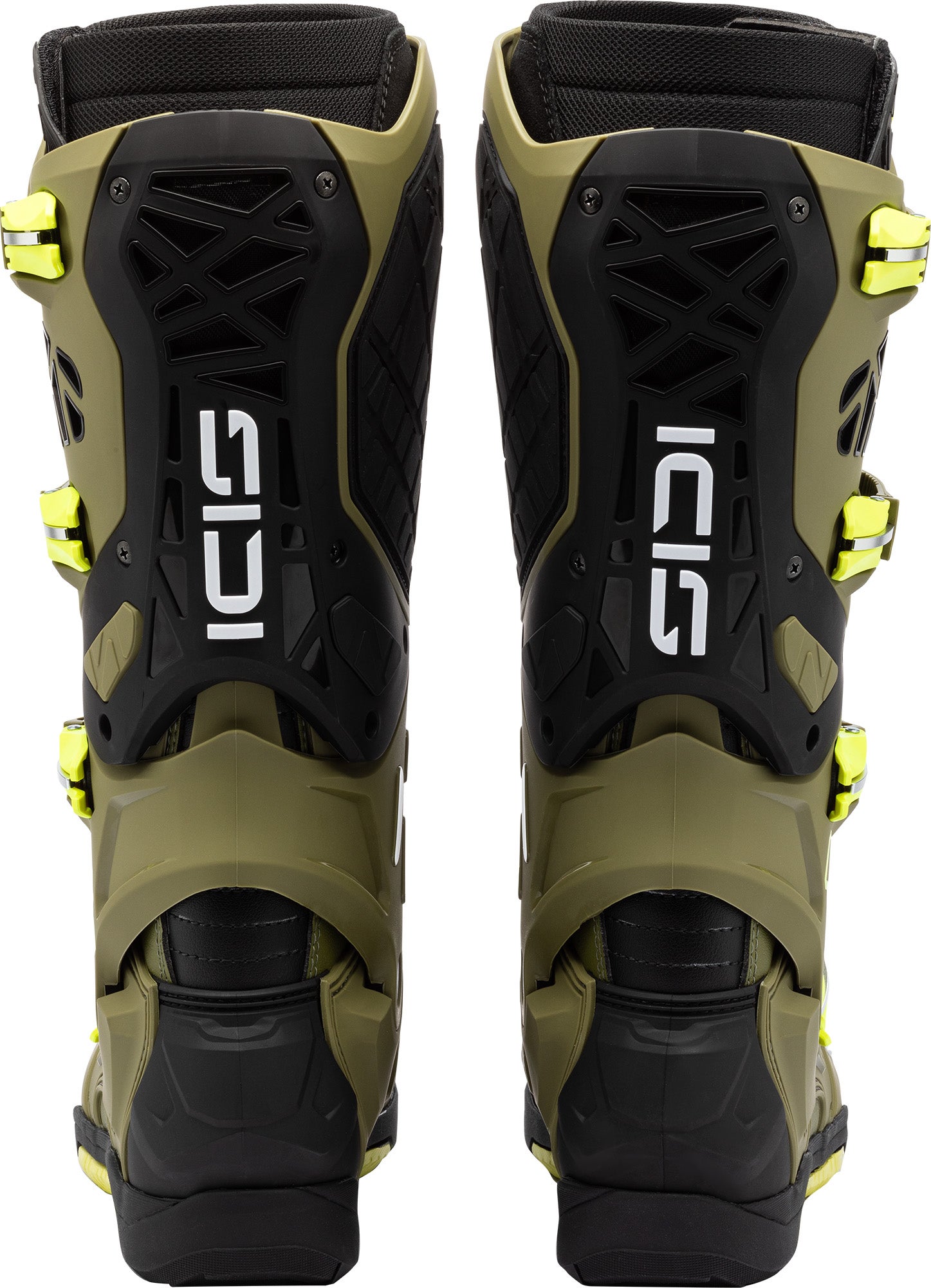 Sidi Crossair-X Motocross Boots black/fluo-yellow/green 50 Figure 5