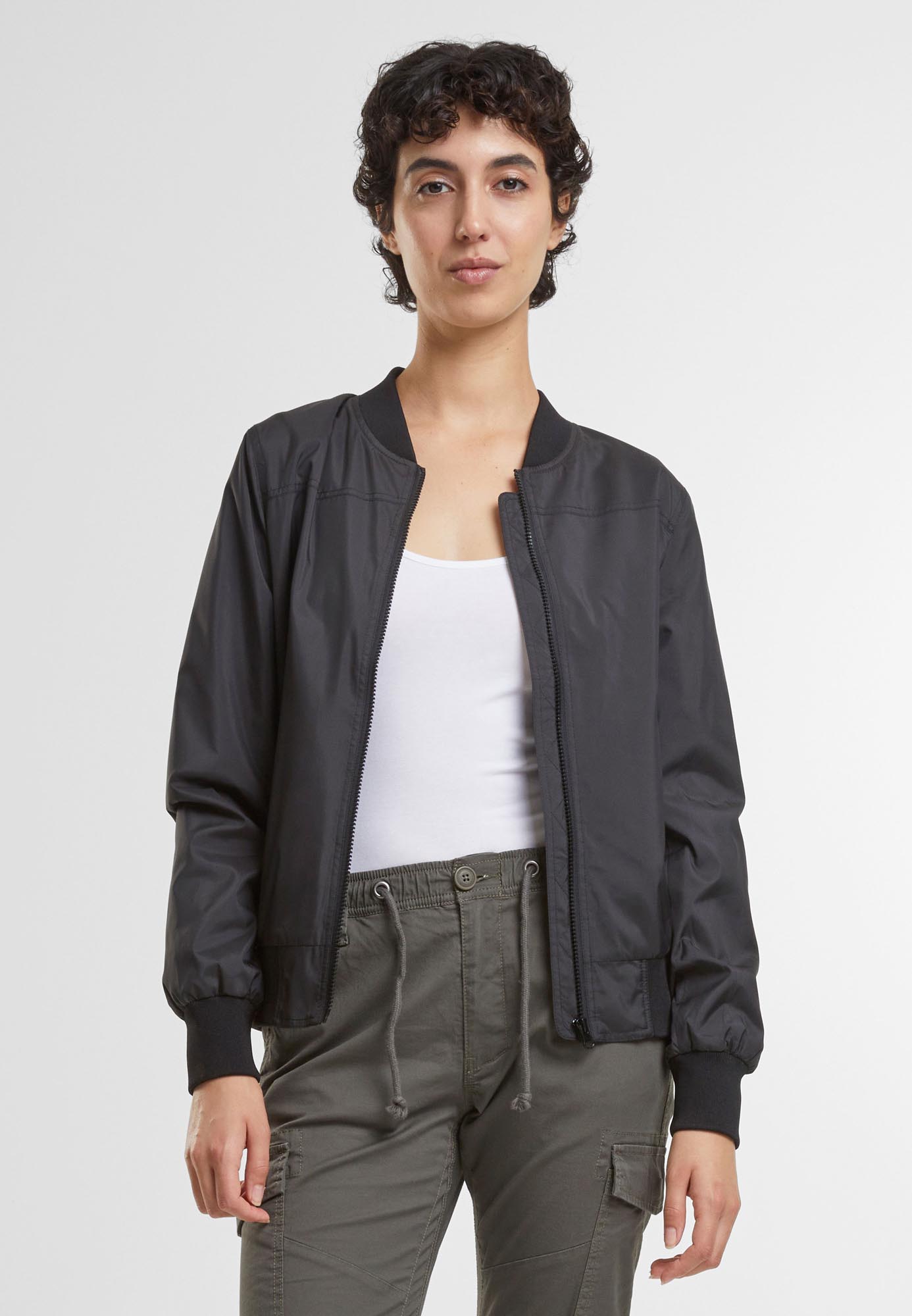 Brandit Jula Ladies Bomberjacket black S Figure 4