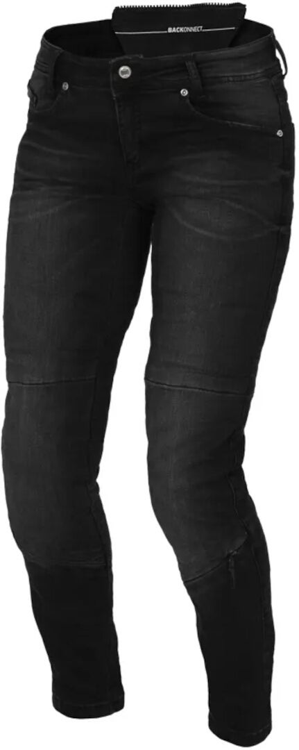 Macna Jenny Dame Motorcykel Jeans Sort Short 34 Figur 1