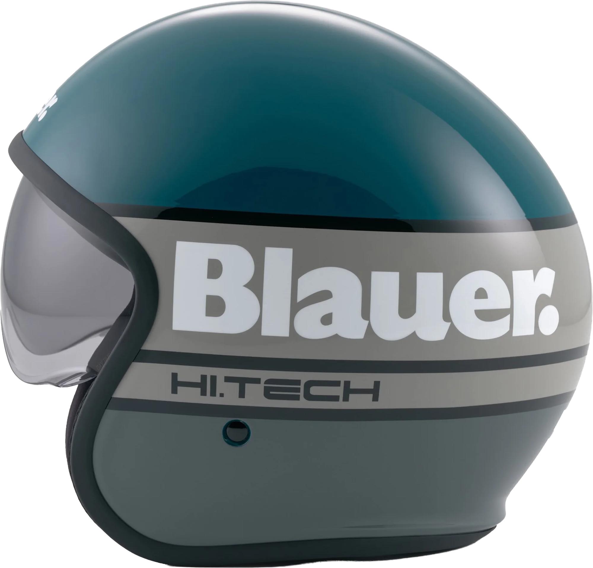 Blauer Pilot 4.0 Реактивен шлем Тюркоазено/сиво M Фигура 1