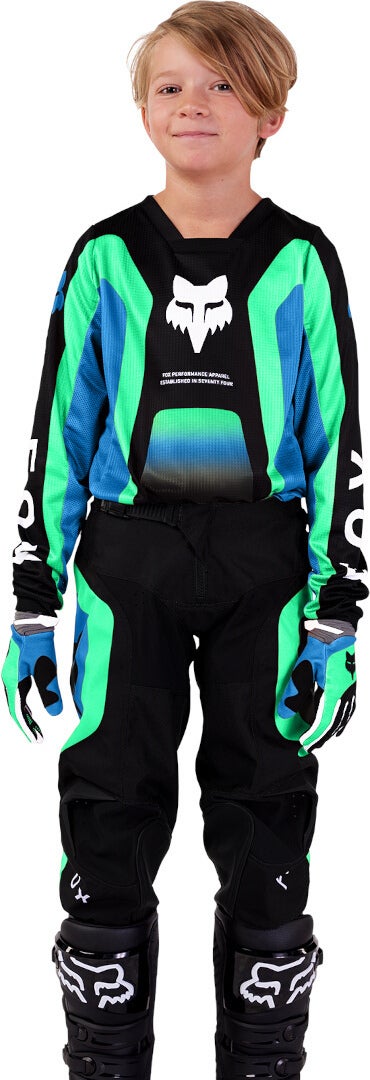 FOX 180 Ballast Youth Motocross Pants black/blue 24 Figure 1