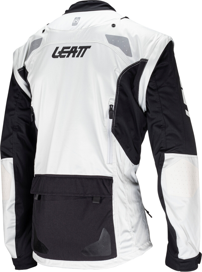 Leatt 4.5 Lite Waterproof Motocross Jacket black/grey/red S Figure 5