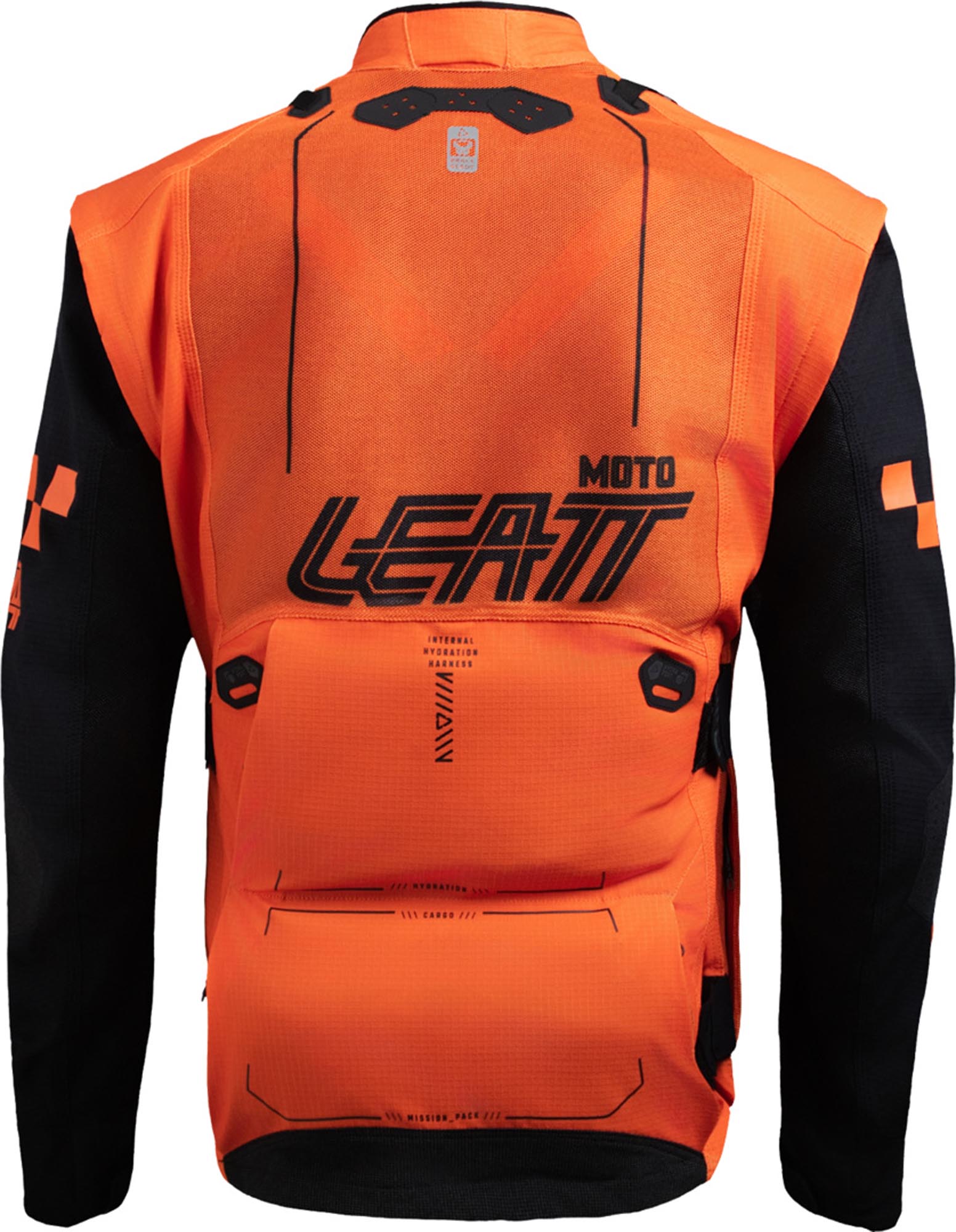 Leatt Moto 4.5 X-Flow Speed エンデューロジャケット オレンジ 2XL 図2