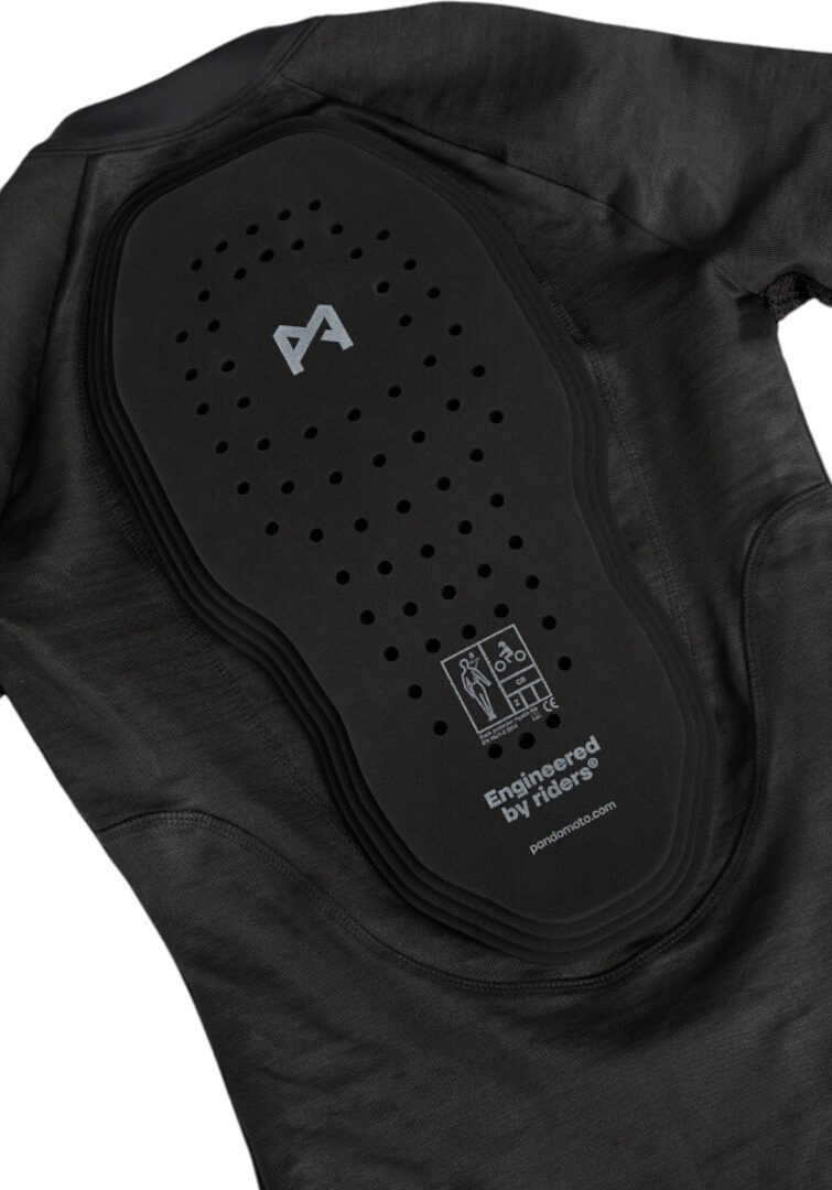 Pando Moto Bia Mesh Cămașă de protecție cu mânecă lungă pentru femei negru XS Figura 3