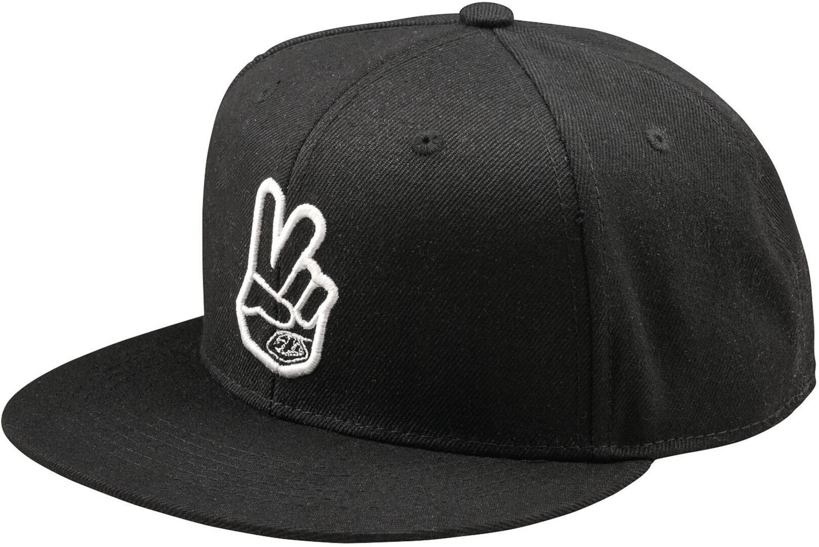 Troy Lee Designs Flat Bill Peace Șapcă Snapback negru Figura 1