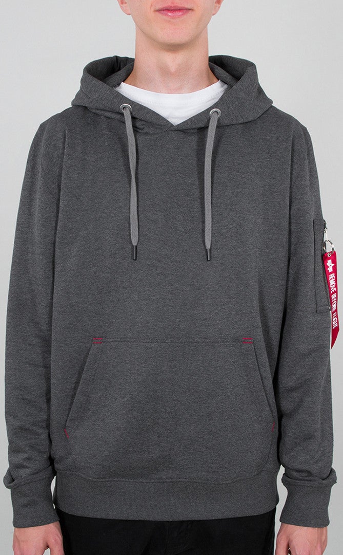 Alpha Industries RBF Latex Hettegenser mørkegrå M Figur 1