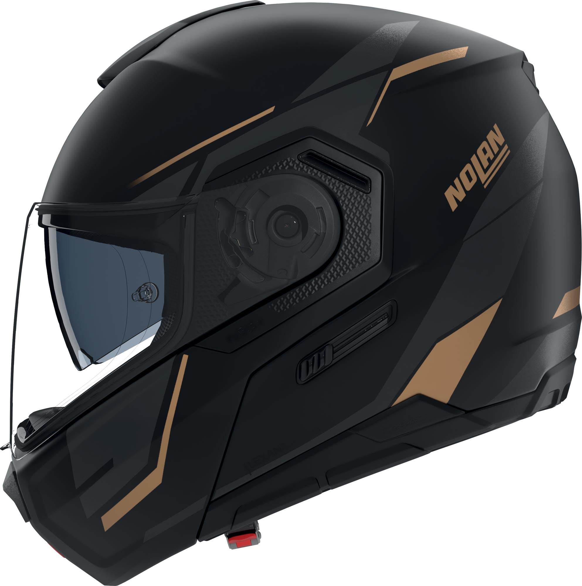 Nolan N90-3 06 Sincrono Hjelm Sort/guld M (58) Figur 3