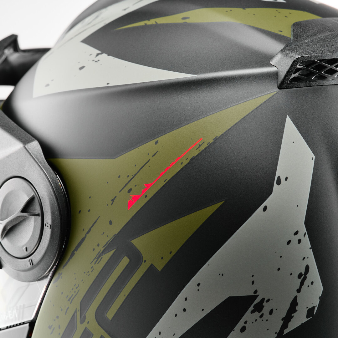 Schuberth E2 Explorer Klapphelm schwarz matt/grün M (57) Abbildung 6