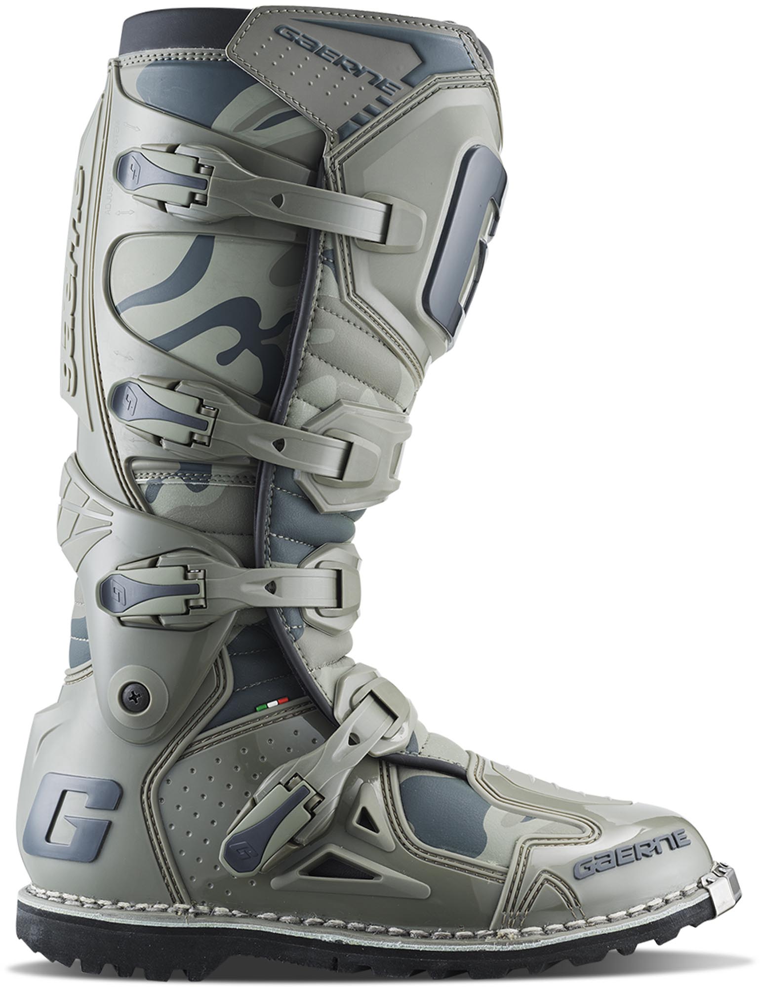 Gaerne Fastback Enduro Motocross Boots grey/green 43 Figure 1