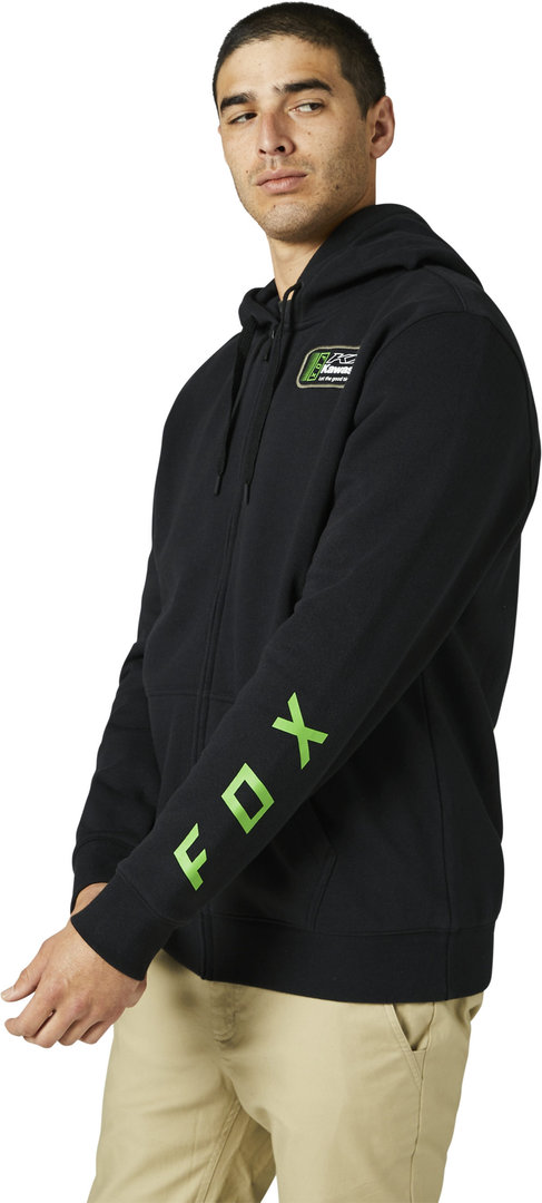 FOX Kawi Zip Capuche noir M Figure 2