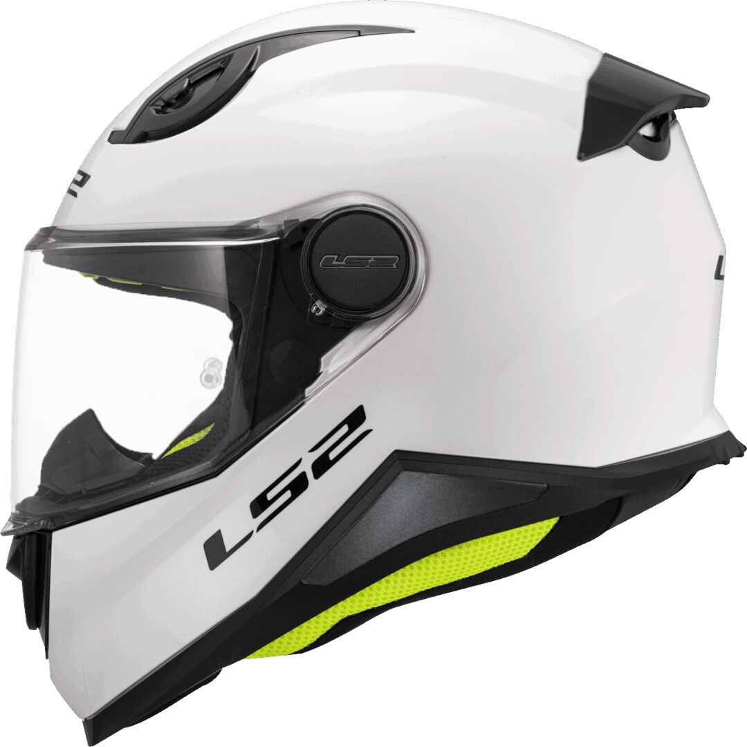 LS2 FF812 Kid Solid Kinder Helm weiß Y/M (49/50) Abbildung 1