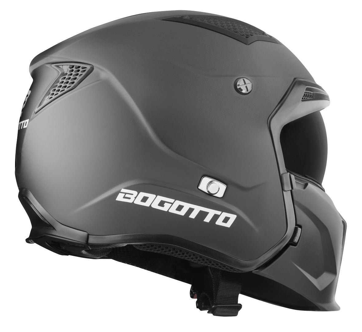 Bogotto Radic Casque Noir mat S Figure 8