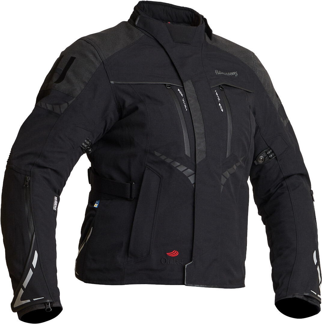 Halvarssons Vimo waterproof Ladies Motorcycle Textile Jacket black 40 Figure 1