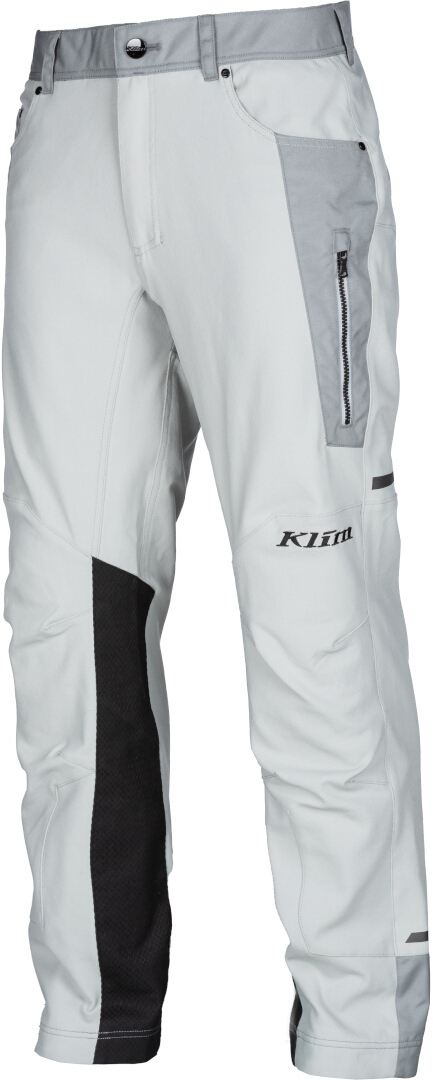 Klim Marrakesh 2023 Motorrad Textilhose hellgrau 38/30 Abbildung 1